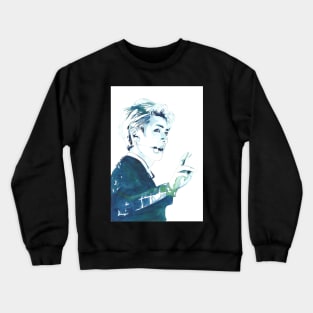 EXO Sehun Watercolour Design by NiamhYoungArt Crewneck Sweatshirt